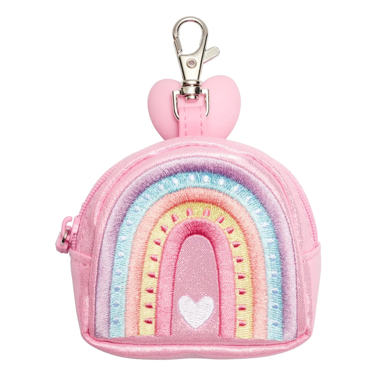 Genuine Australian Smiggle Schoolbag Light Pink Rainbow Door Student Stationery Pencil Case Large Capacity Backpack Student Gift