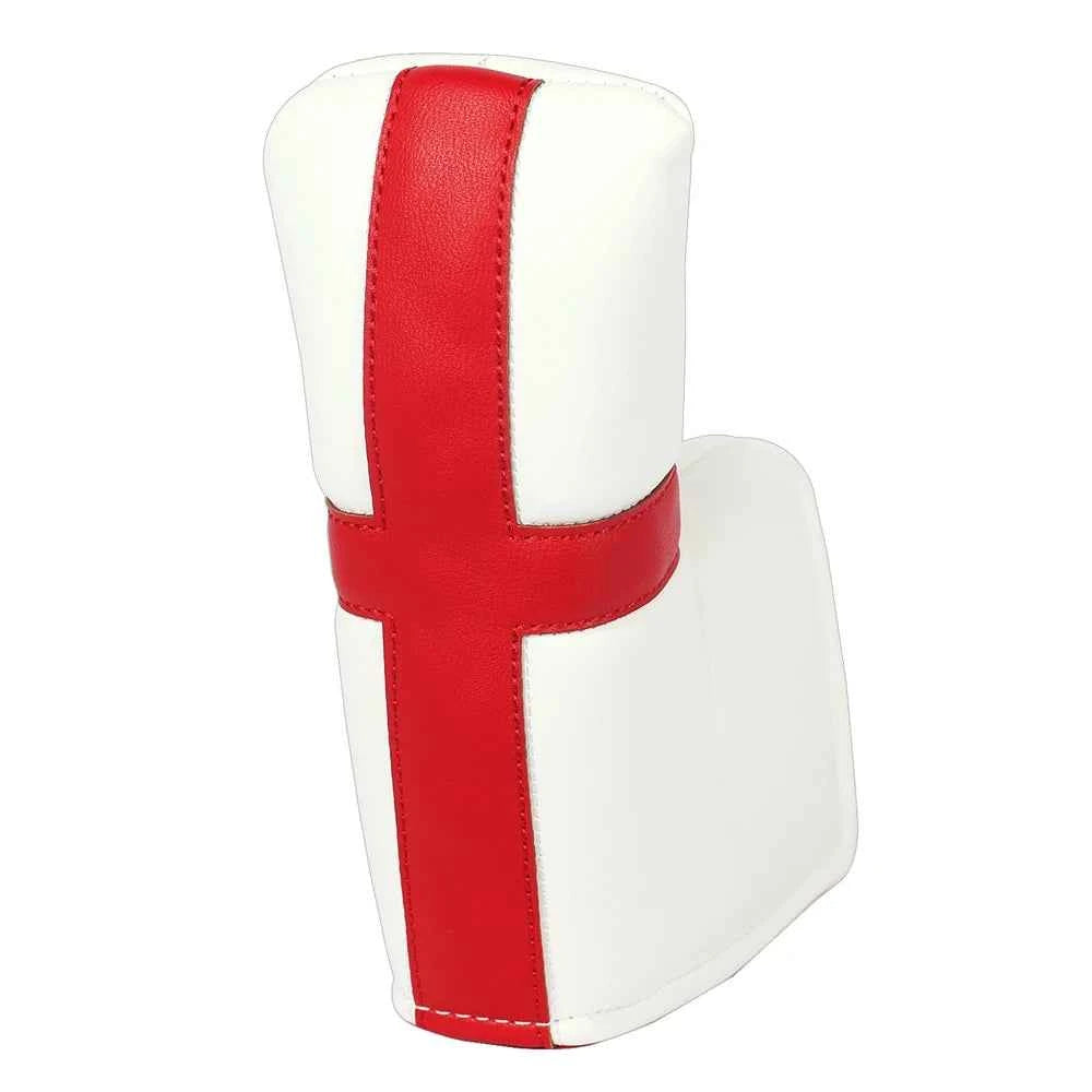UK Union Jack Series Design PU Leather Applique Embroidered Strong Magnetic Closure Golf Blade Putter Head Cover