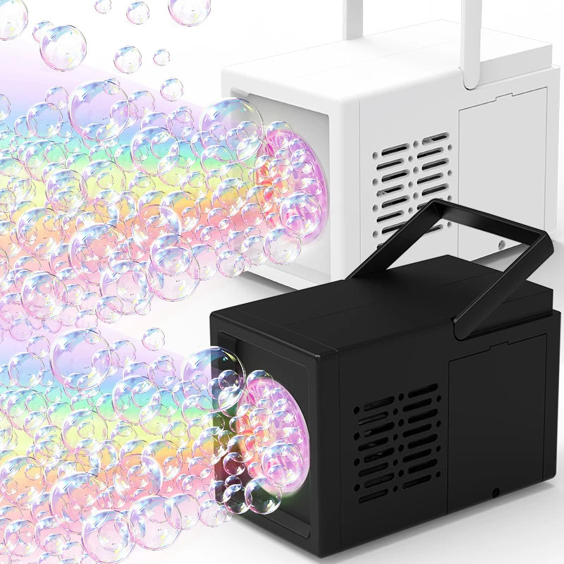 10 hole fully automatic bubble blowing handheld electric bubble machine - YourGiftIdeasUK