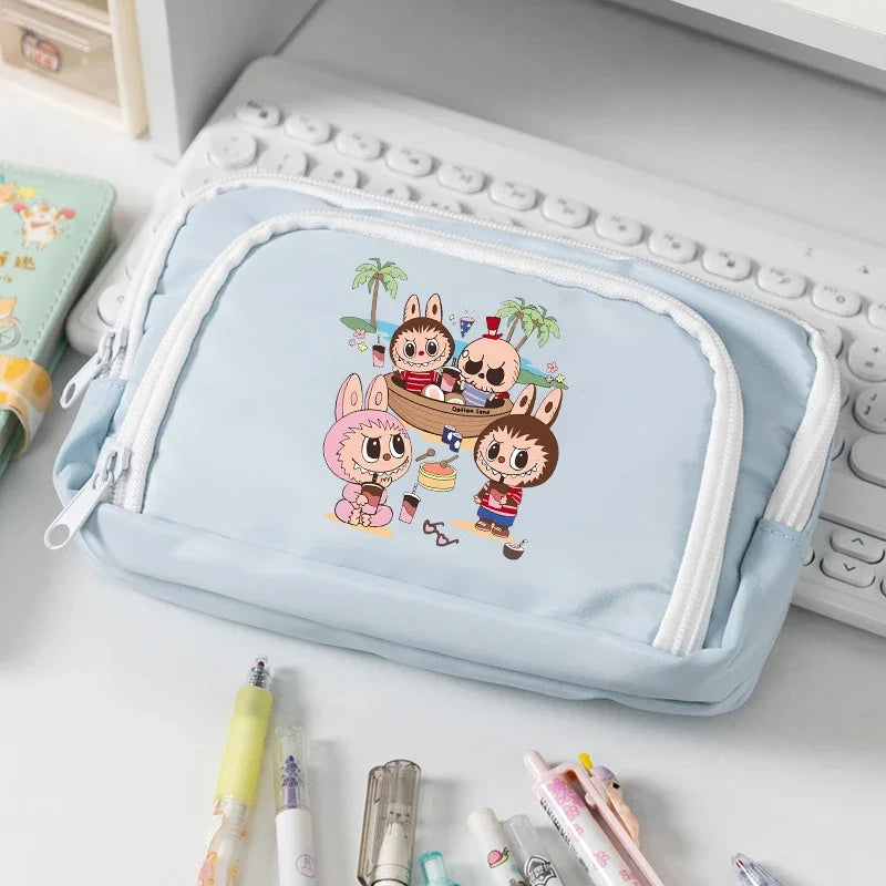 Children Pencil Case Pouch Large Capacity Pen Storage Bag Decompression Creative Stationery School Supplies for Girl Gift