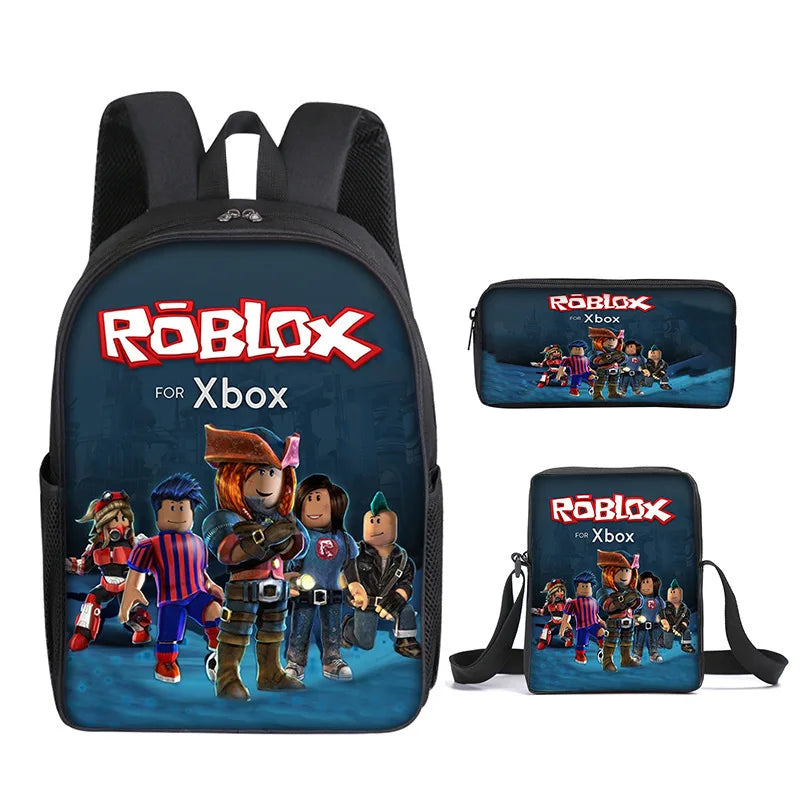 ROBLOX School Backpack Trio