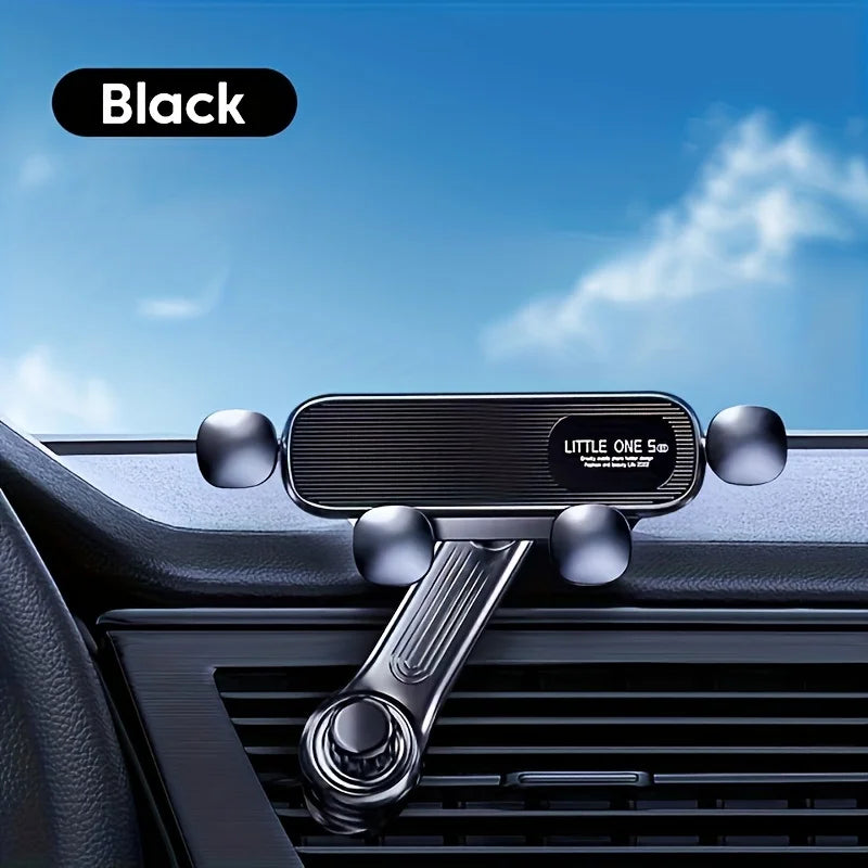 New Gravity Car Phone Holder - Strong Air Vent Clip Mount for Secure Holding, Adjustable Mobile Cell Stand for Hands-Free - Your Gift Ideas