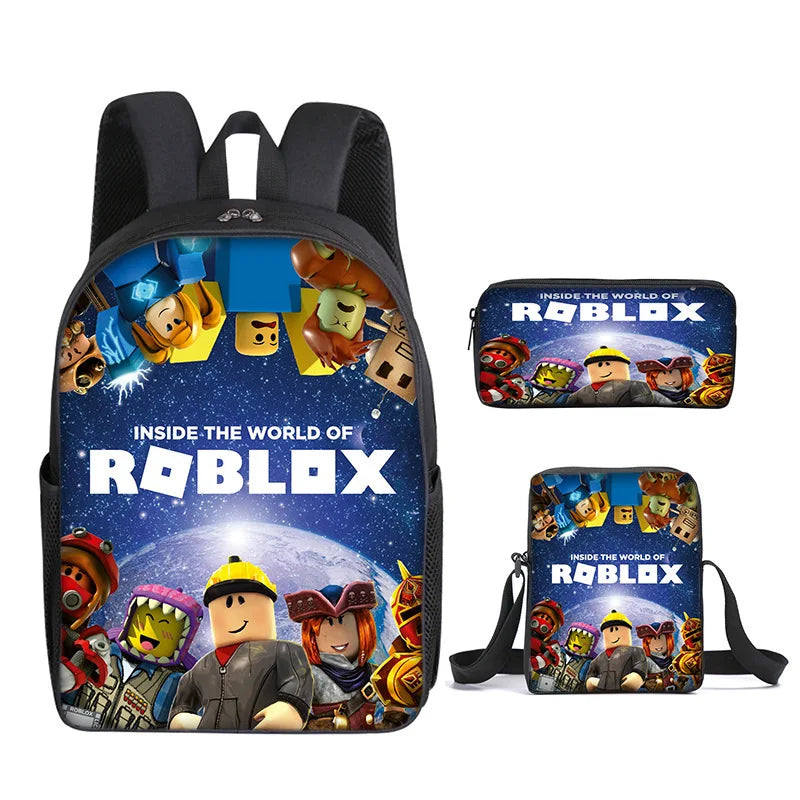 ROBLOX School Backpack Trio