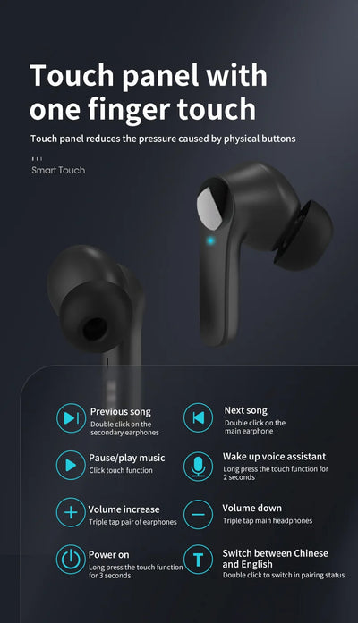 New Translation Headphones 144 Translanguages instant Translate Smart Voice Translator B11Wireless Bluetooth Translator Earphone