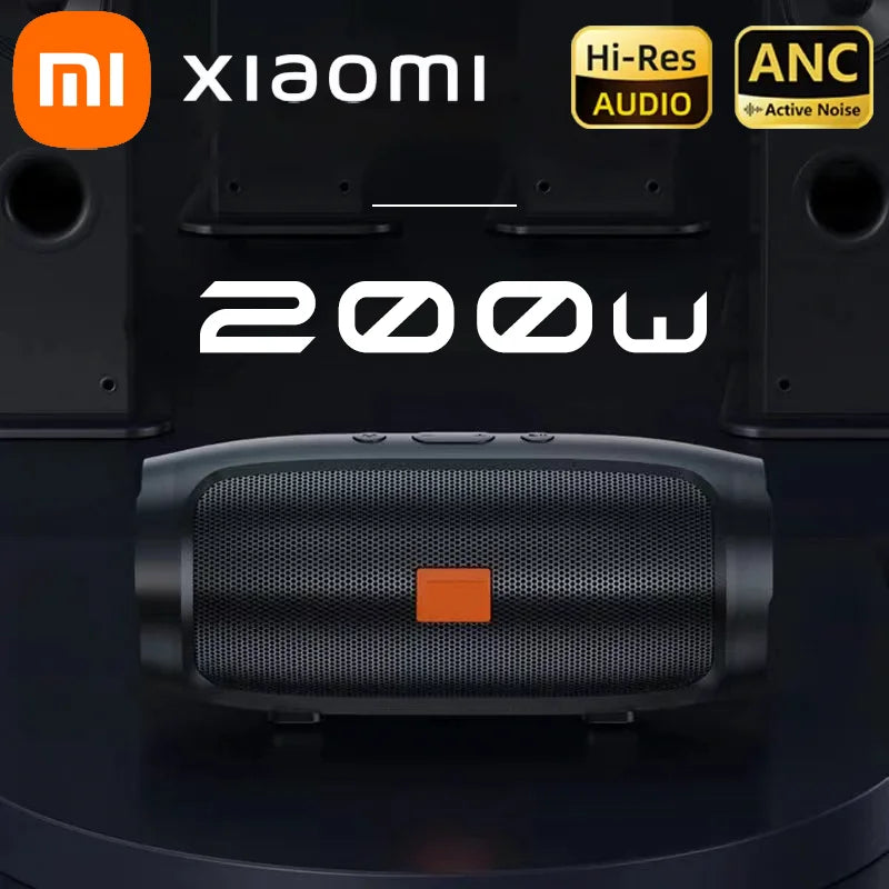 2025 NEW XIAOMI Portable Bluetooth Speaker Wireless High Fidelity Surround Sound Outdoor Waterproof Camping Party Loudspeaker - Your Gift Ideas