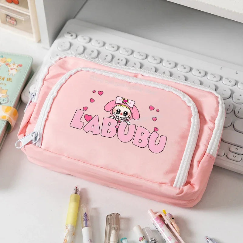 Children Pencil Case Pouch Large Capacity Pen Storage Bag Decompression Creative Stationery School Supplies for Girl Gift