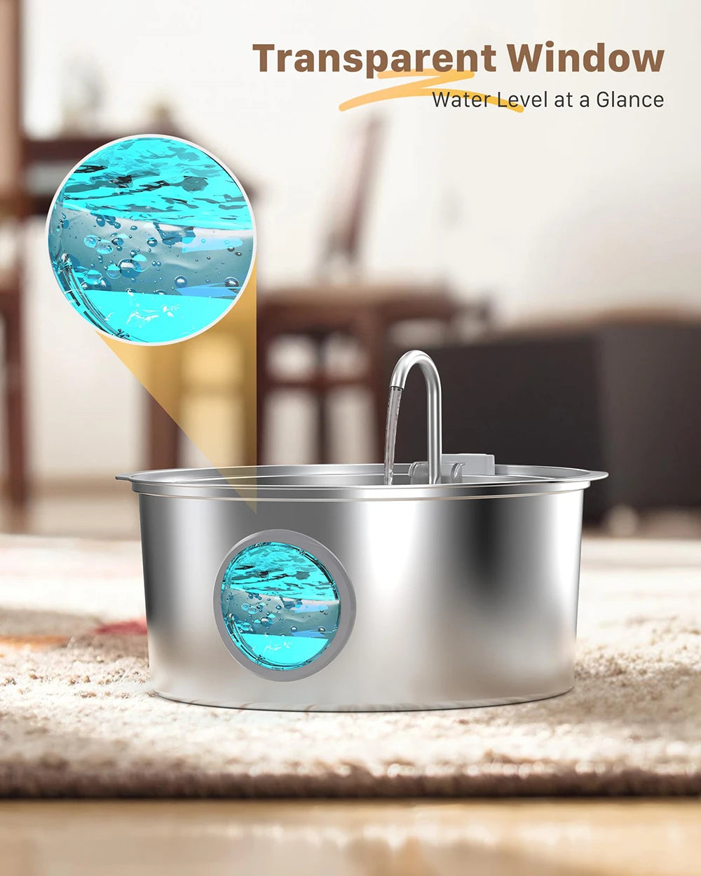 AquaPaws 7L Silent Pet Water Fountain