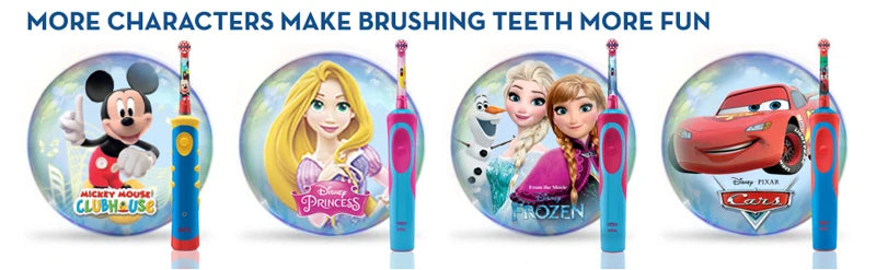 Oral B Kid Toothbrush Heads Replacement Children Tooth Brush Refill Heads EB10 Soft Bristle For Oral B Kid Electric Toothbrush