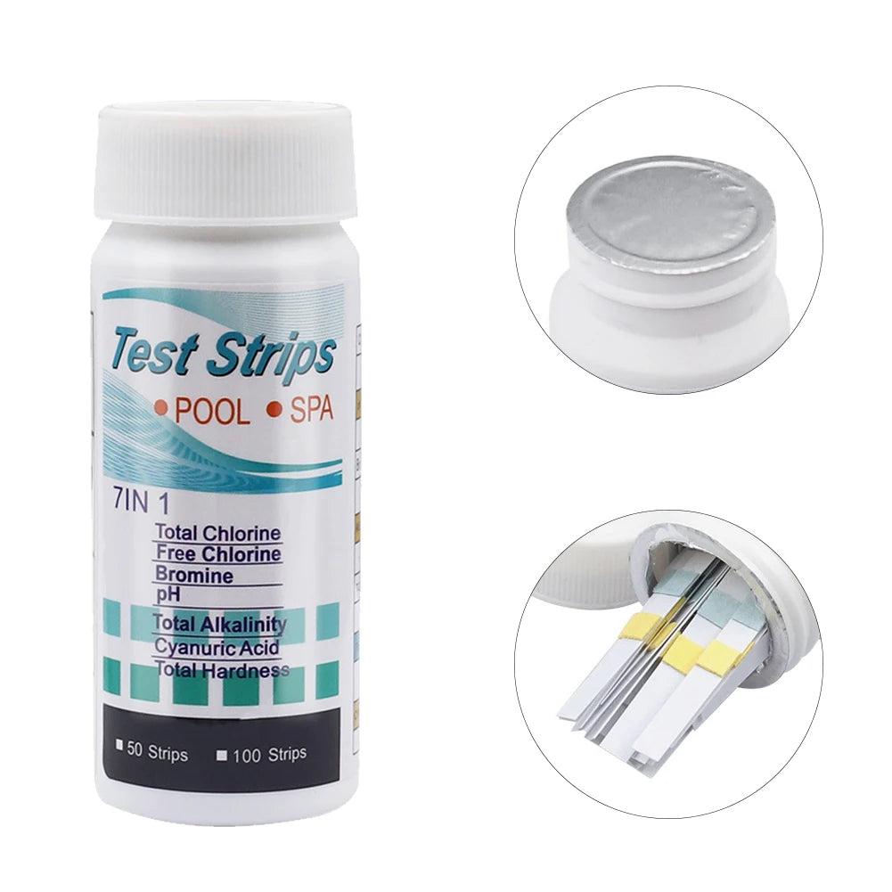 SwimSafe Pool & Spa pH Test Strips - 50/100 Pack
