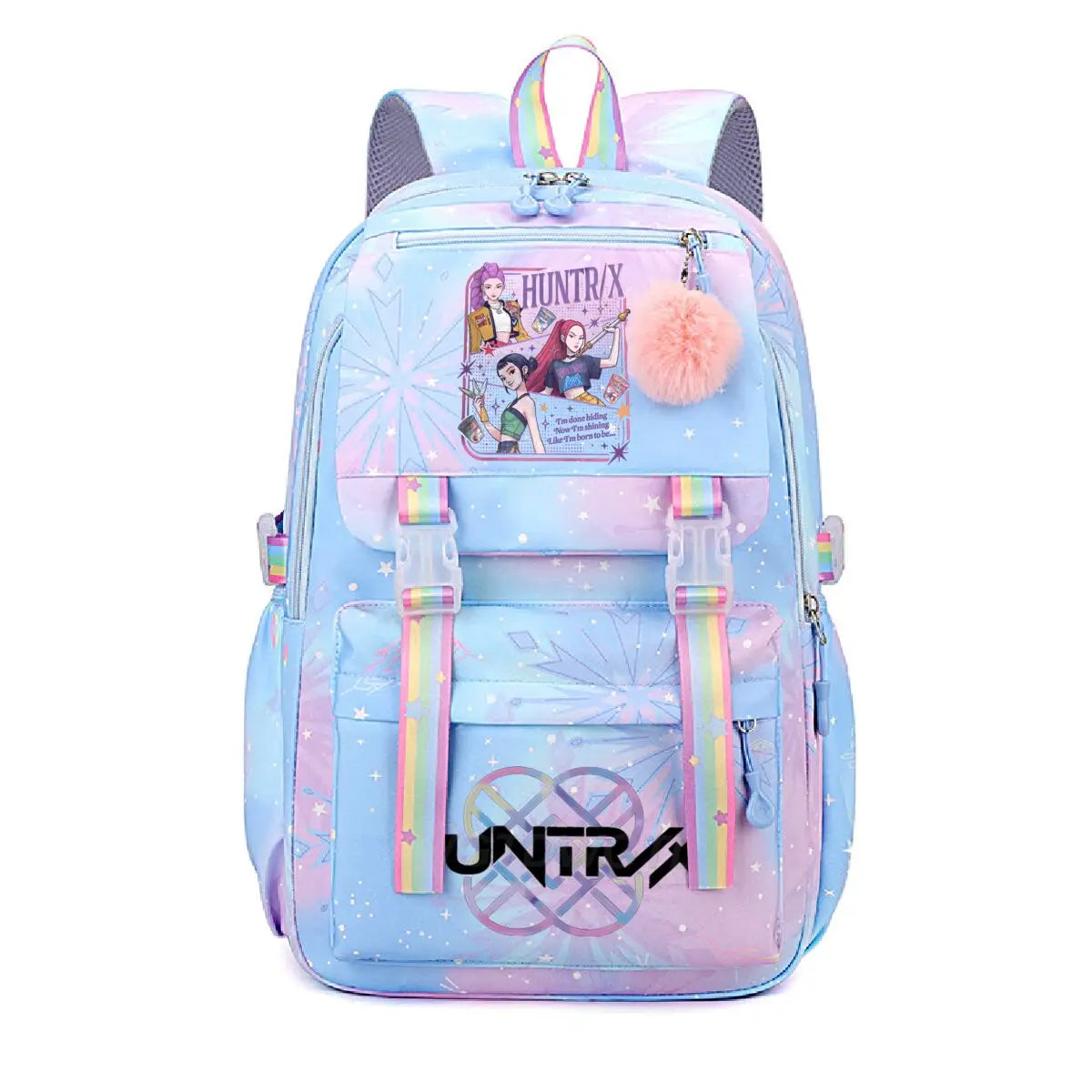 Kpop Demon Hunters Huntrix Graphic Schoolbags Cute Cartoon Children Teeneger School Backpack Kpop Demon Hunters Bags Gifts