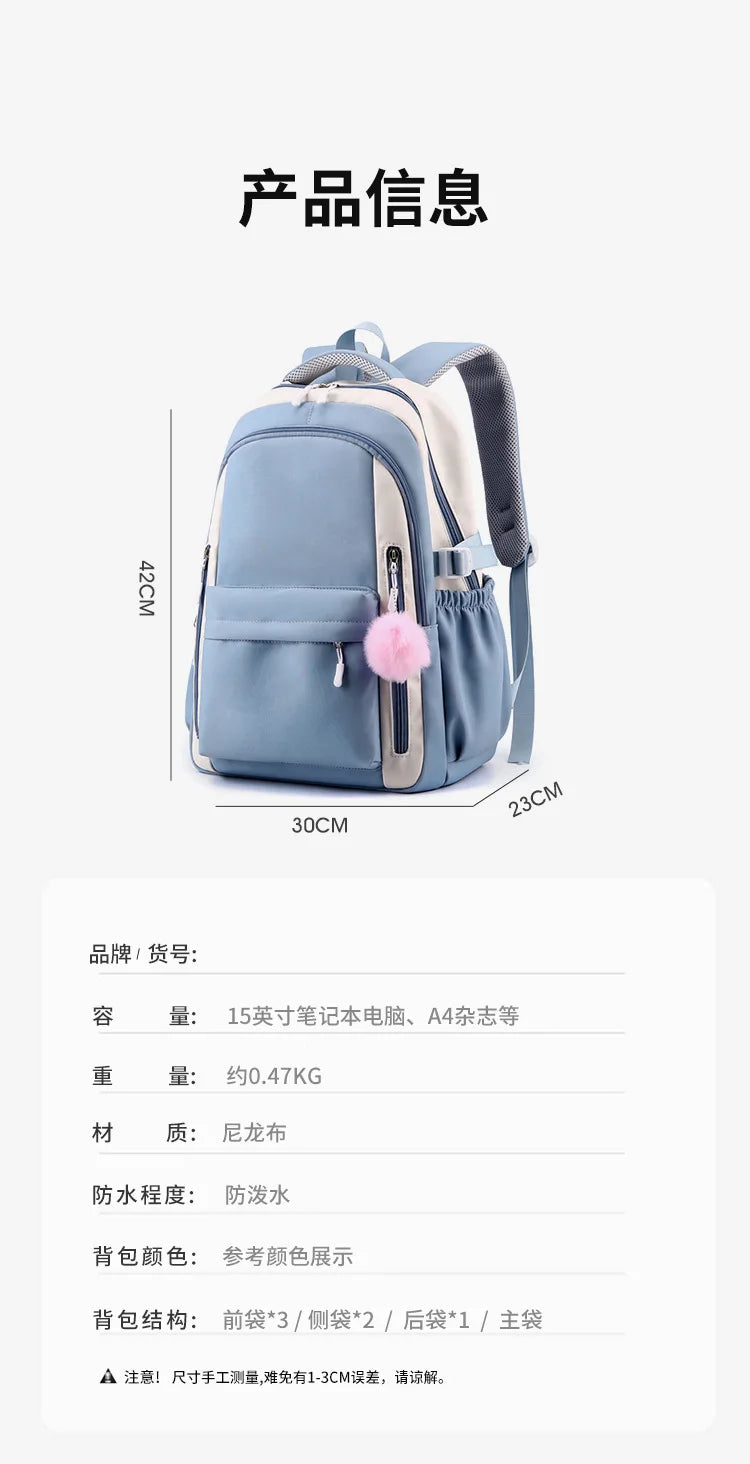 Cute Kpop Demon Hunters Backpack Fashion Casual Street Anime Bagpack High Quality Kpop Demon Hunters Teenage Boy Girl Schoolbag