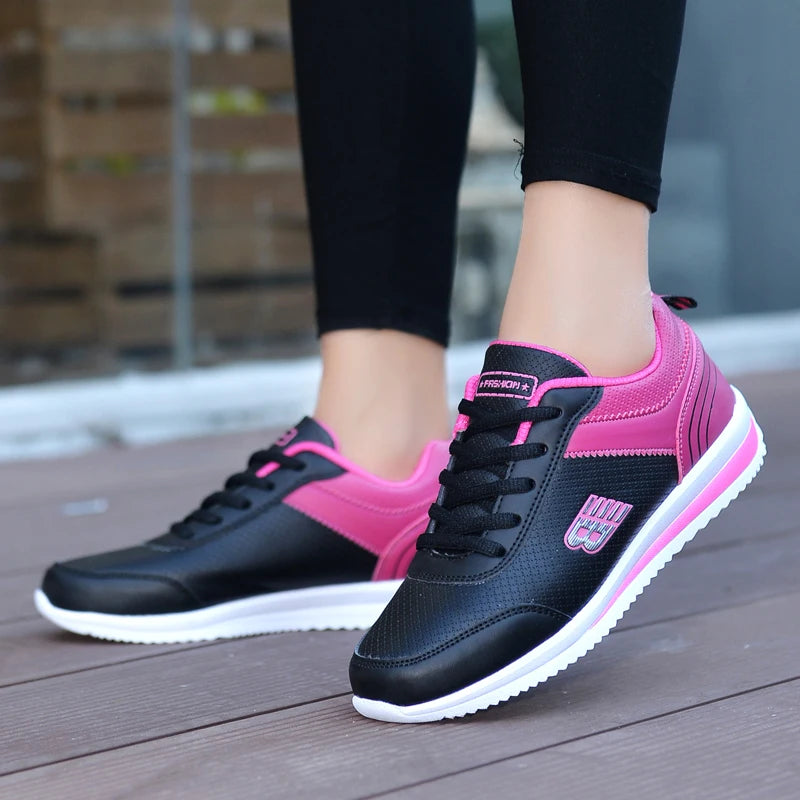 Women's Comfortable Golf Shoes, White Gray Girls' Outdoor Running Shoes, Women's Classic Casual Walking Shoes