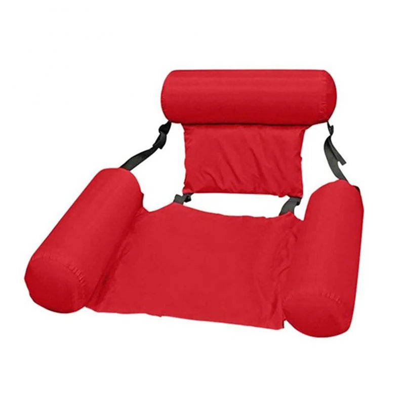 1PC Inflatable Floating Hammock Aquatic Pool Inflatable Mat Lounger Sofa Water Sports Toys Pool Toys for Summer Pool Accessories