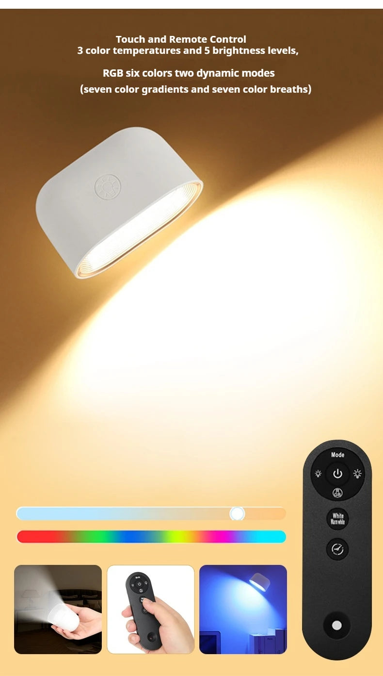 17 Models Remote Control Wall Light - YourGiftIdeasUK