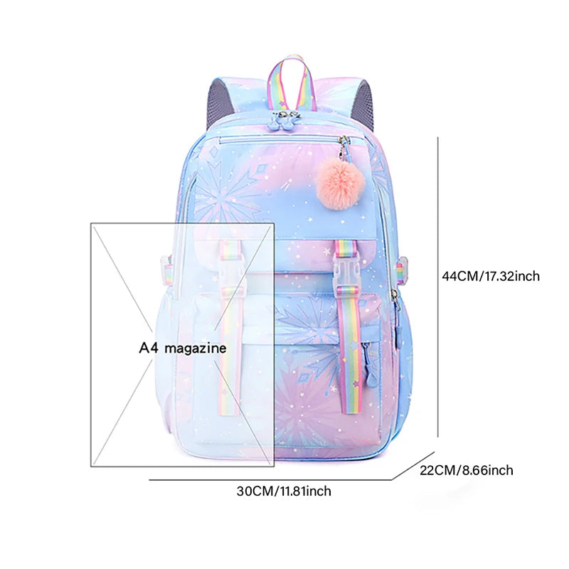 Kpop Demon Hunters Huntrix Graphic Schoolbags Cute Cartoon Children Teeneger School Backpack Kpop Demon Hunters Bags Gifts
