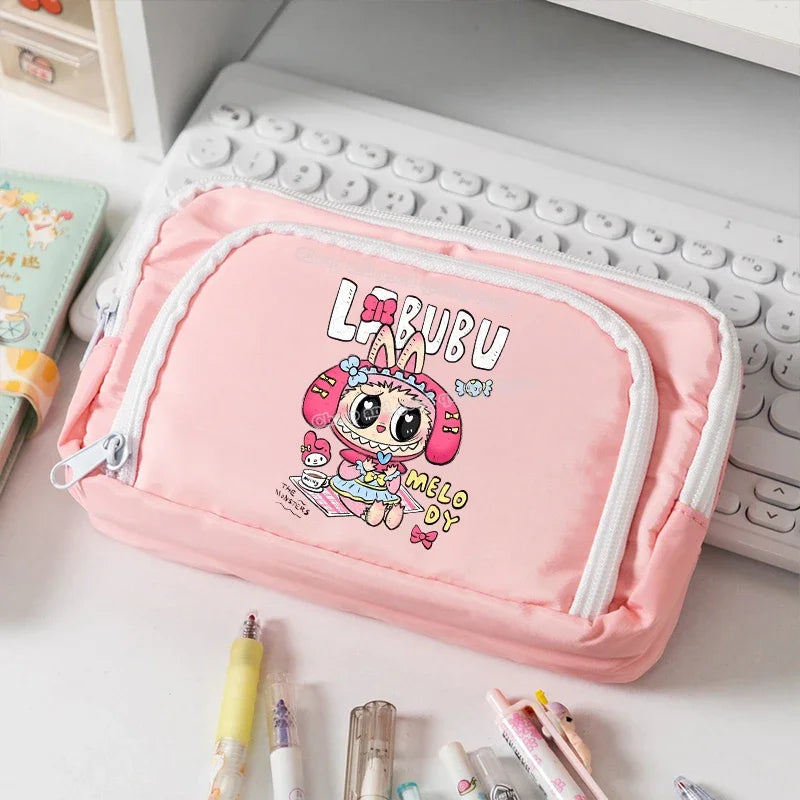 Children Pencil Case Pouch Large Capacity Pen Storage Bag Decompression Creative Stationery School Supplies for Girl Gift