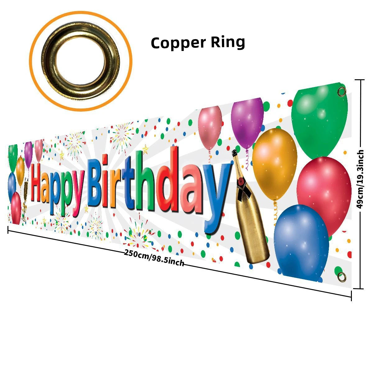 Happy Halloween Banner 250cm Long - YourGiftIdeasUK