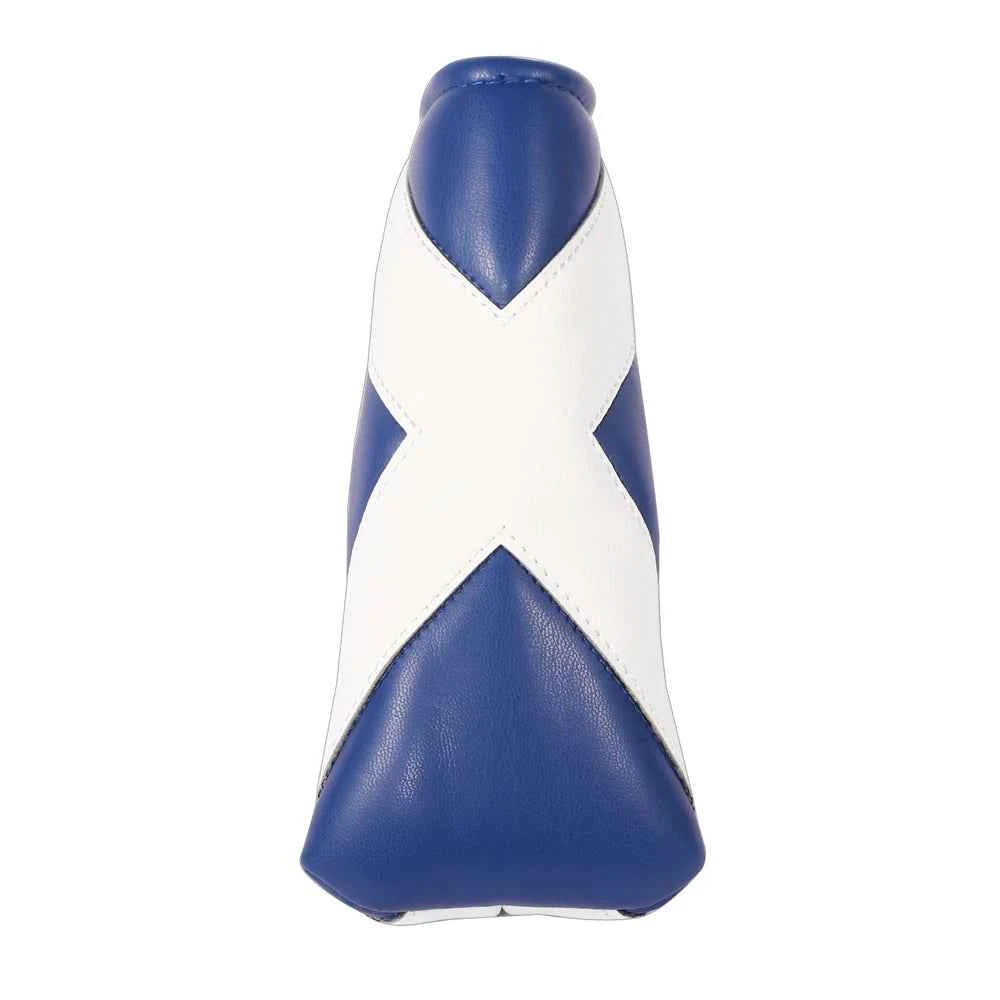 UK Union Jack Series Design PU Leather Applique Embroidered Strong Magnetic Closure Golf Blade Putter Head Cover