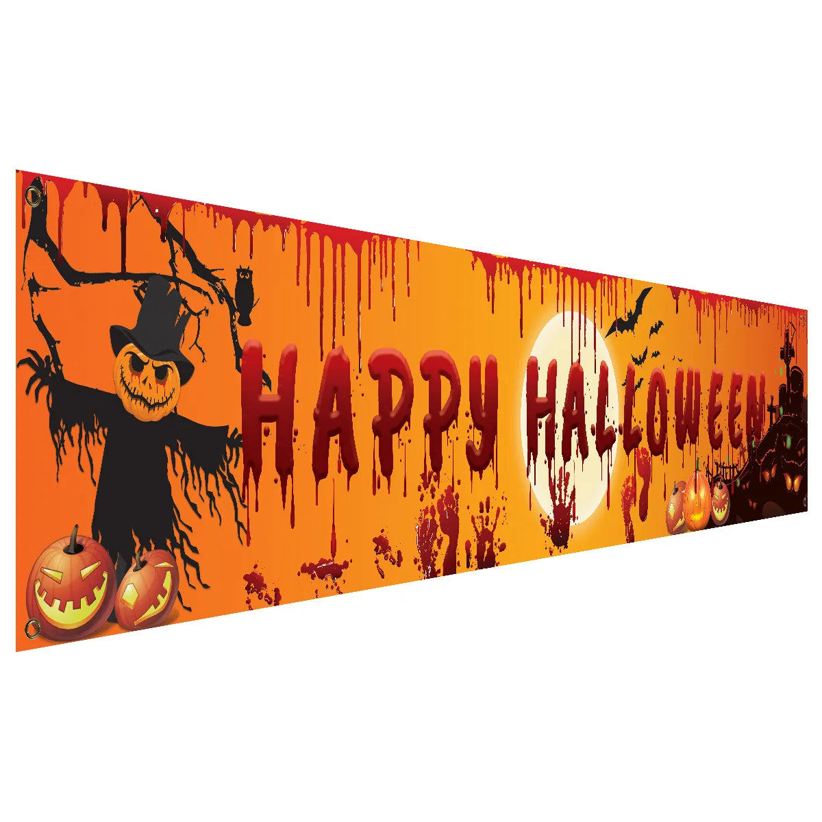 Happy Halloween Banner 250cm Long - YourGiftIdeasUK