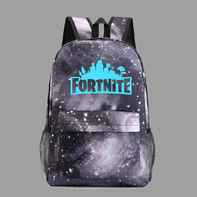 Fortnite Game logo Handsome backpack Leisure backpack Small gift - YourGiftIdeasUK