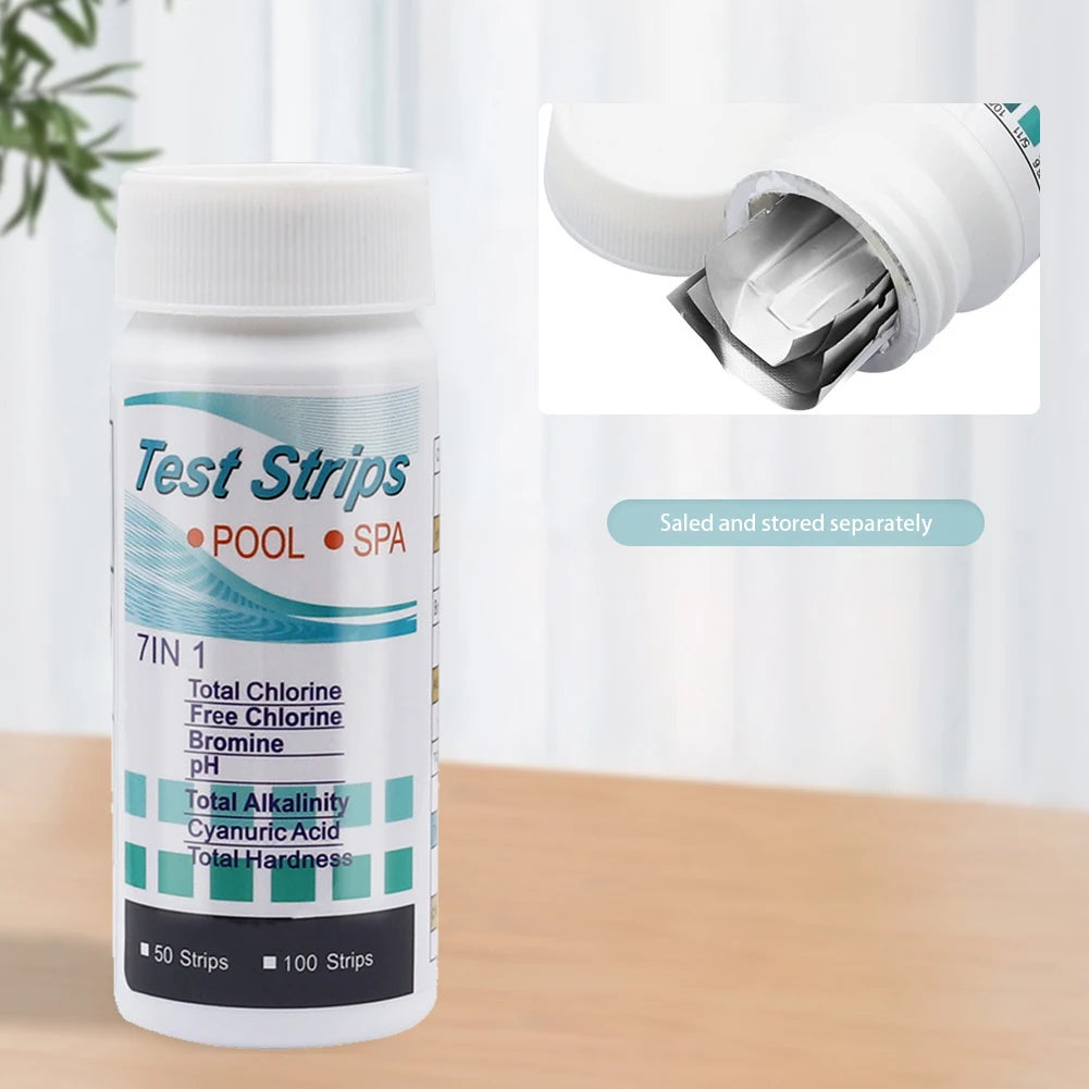SwimSafe Pool & Spa pH Test Strips - 50/100 Pack