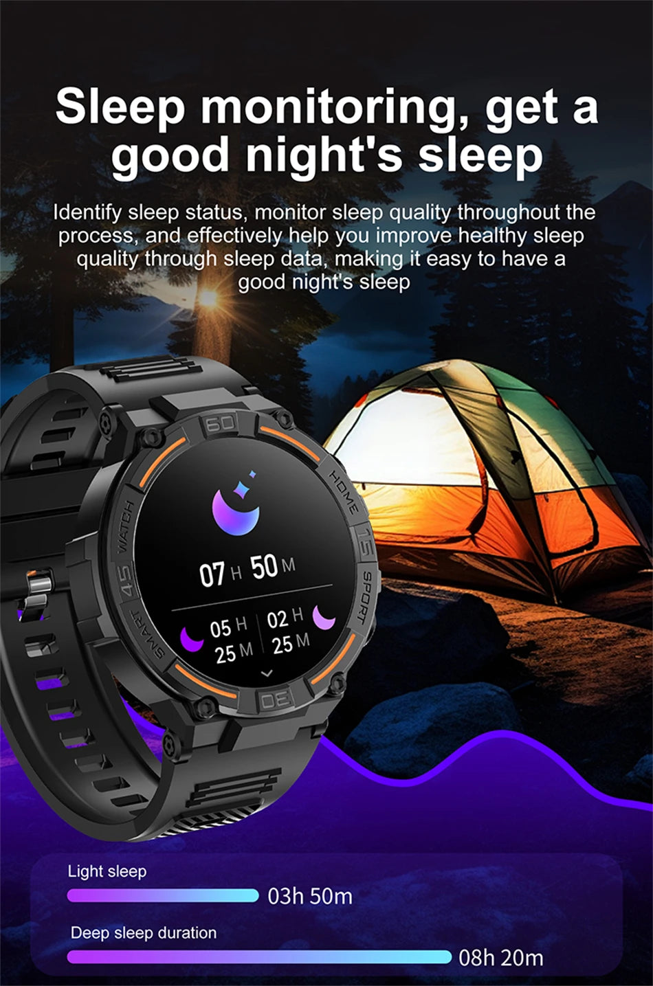Smartwatch Military Men - YourGiftIdeasUK