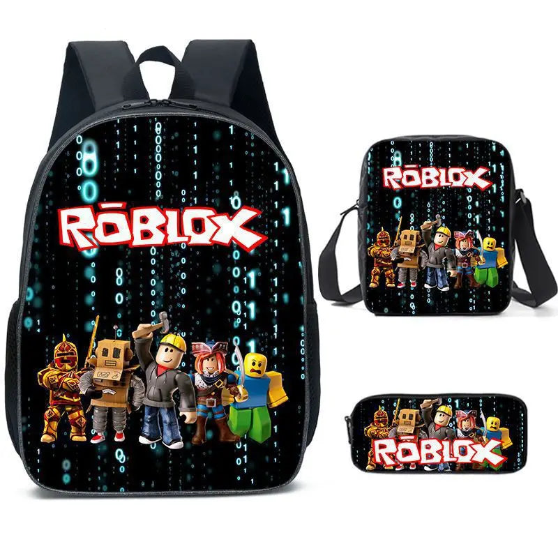 ROBLOX School Backpack Trio