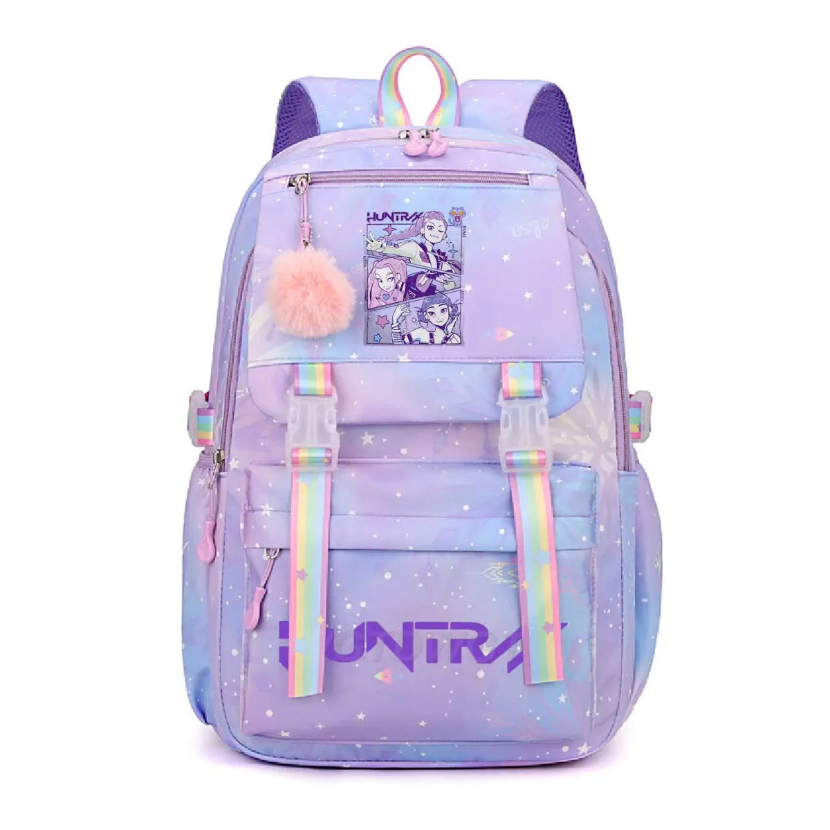 Kpop Demon Hunters Huntrix Graphic Schoolbags Cute Cartoon Children Teeneger School Backpack Kpop Demon Hunters Bags Gifts