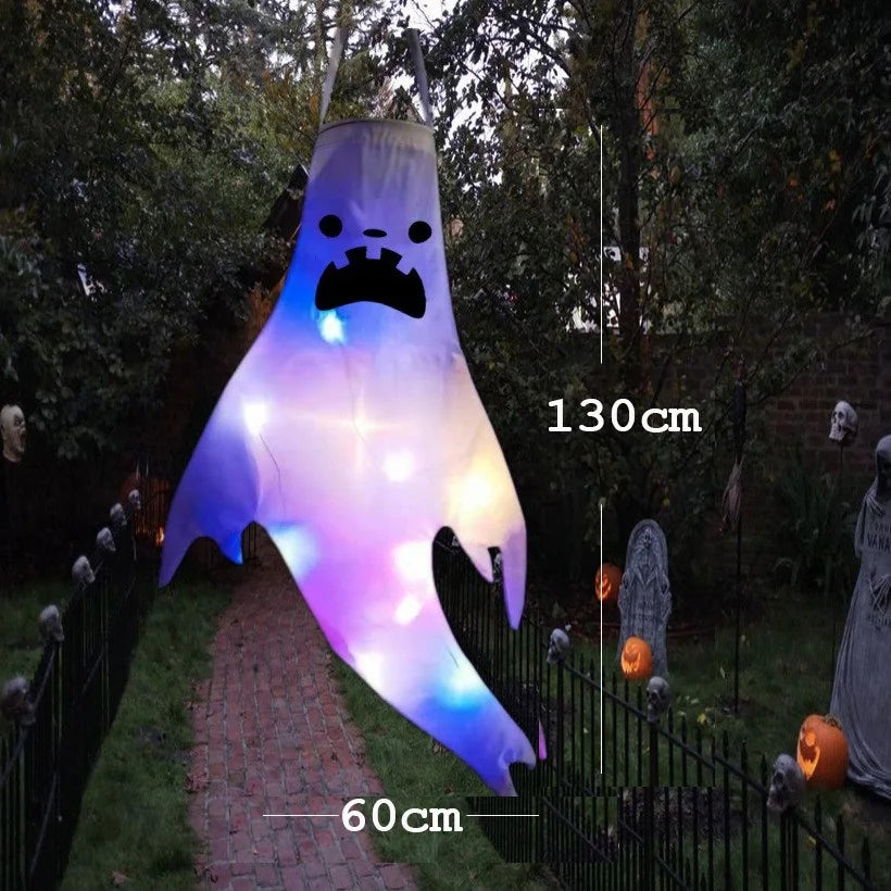 Hanging Ghost Halloween LED Luminous Ghost - YourGiftIdeasUK