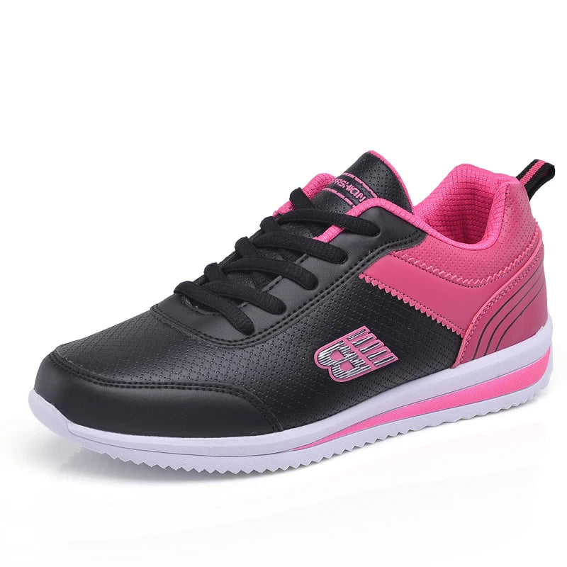 Women's Comfortable Golf Shoes, White Gray Girls' Outdoor Running Shoes, Women's Classic Casual Walking Shoes