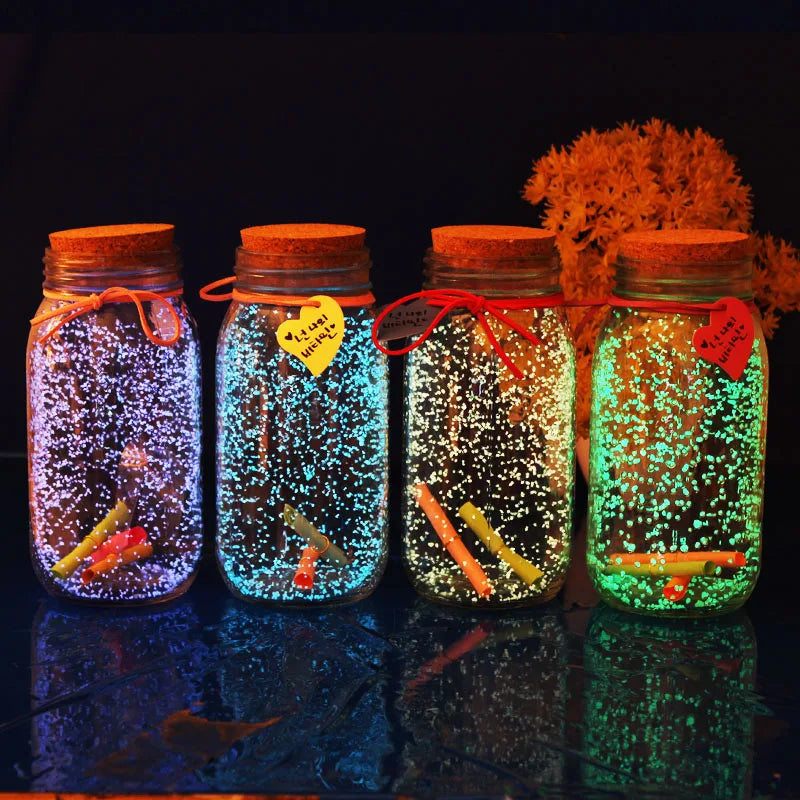 10g Glow In The Dark DIY Luminous Party Super Luminous Particle Pigment - YourGiftIdeasUK