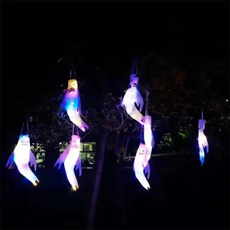 Hanging Ghost Halloween LED Luminous Ghost - YourGiftIdeasUK