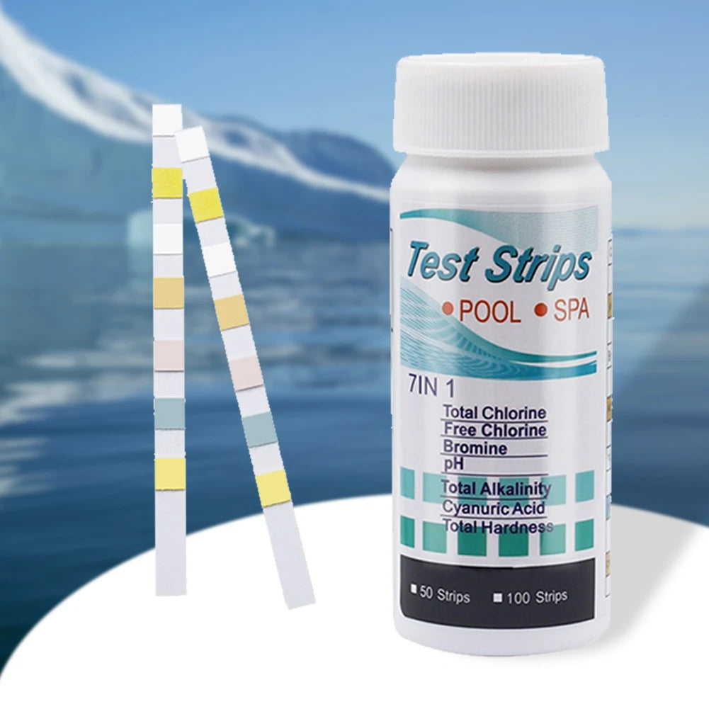 SwimSafe Pool & Spa pH Test Strips - 50/100 Pack