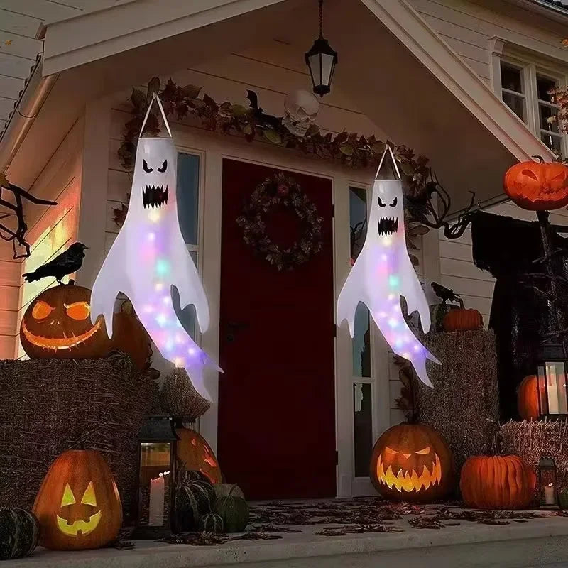 Hanging Ghost Halloween LED Luminous Ghost - YourGiftIdeasUK