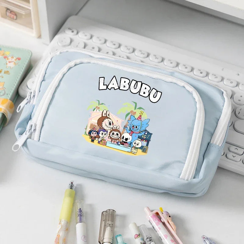 Children Pencil Case Pouch Large Capacity Pen Storage Bag Decompression Creative Stationery School Supplies for Girl Gift