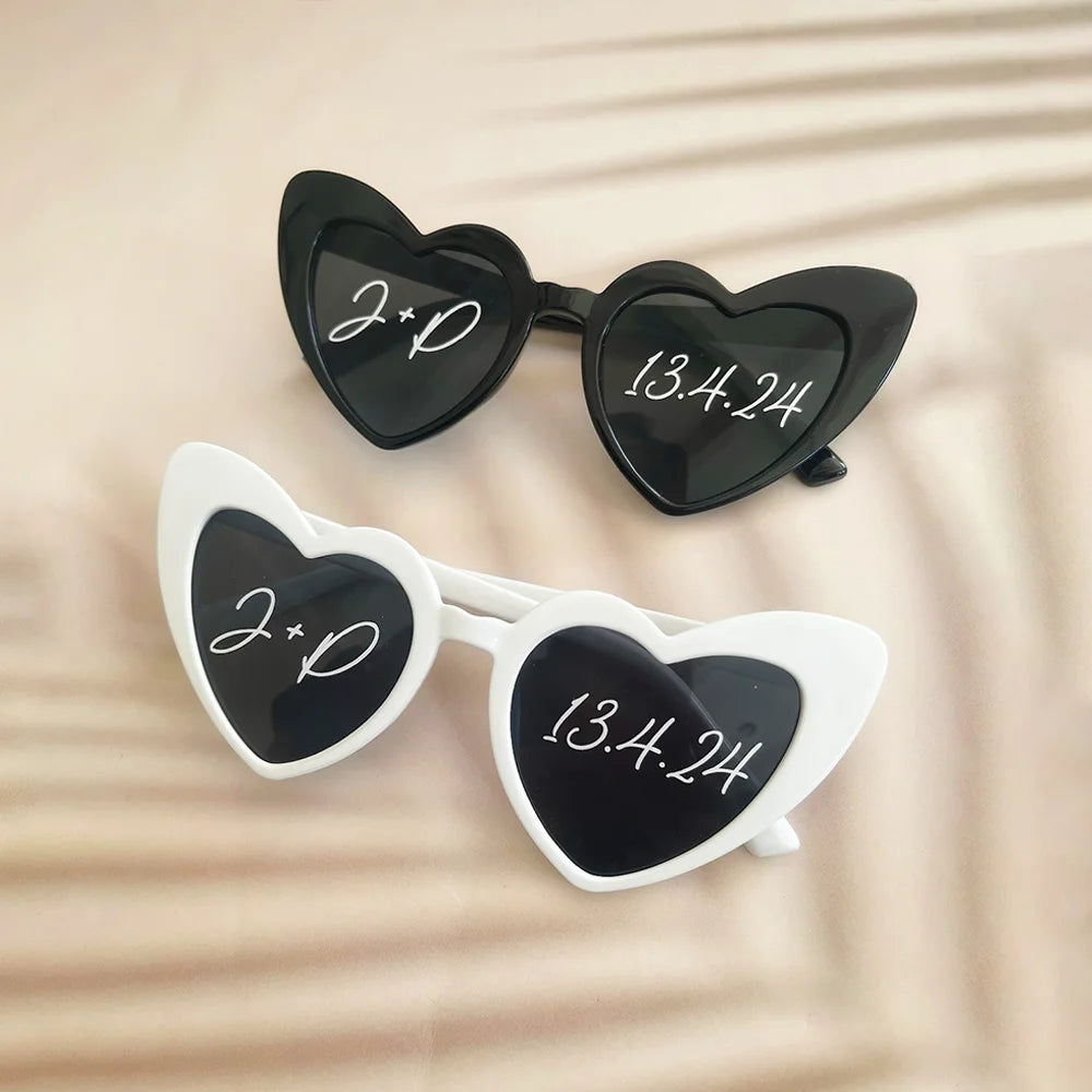 10/20/30Pcs Personalized Wedding Sunglasses with Stickers Bachelorette Party Gift Night Before Party Bridesmaid Favor Glasses