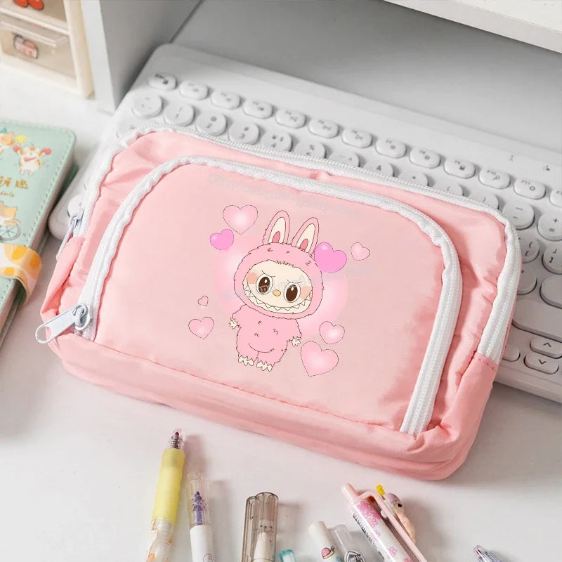 Children Pencil Case Pouch Large Capacity Pen Storage Bag Decompression Creative Stationery School Supplies for Girl Gift