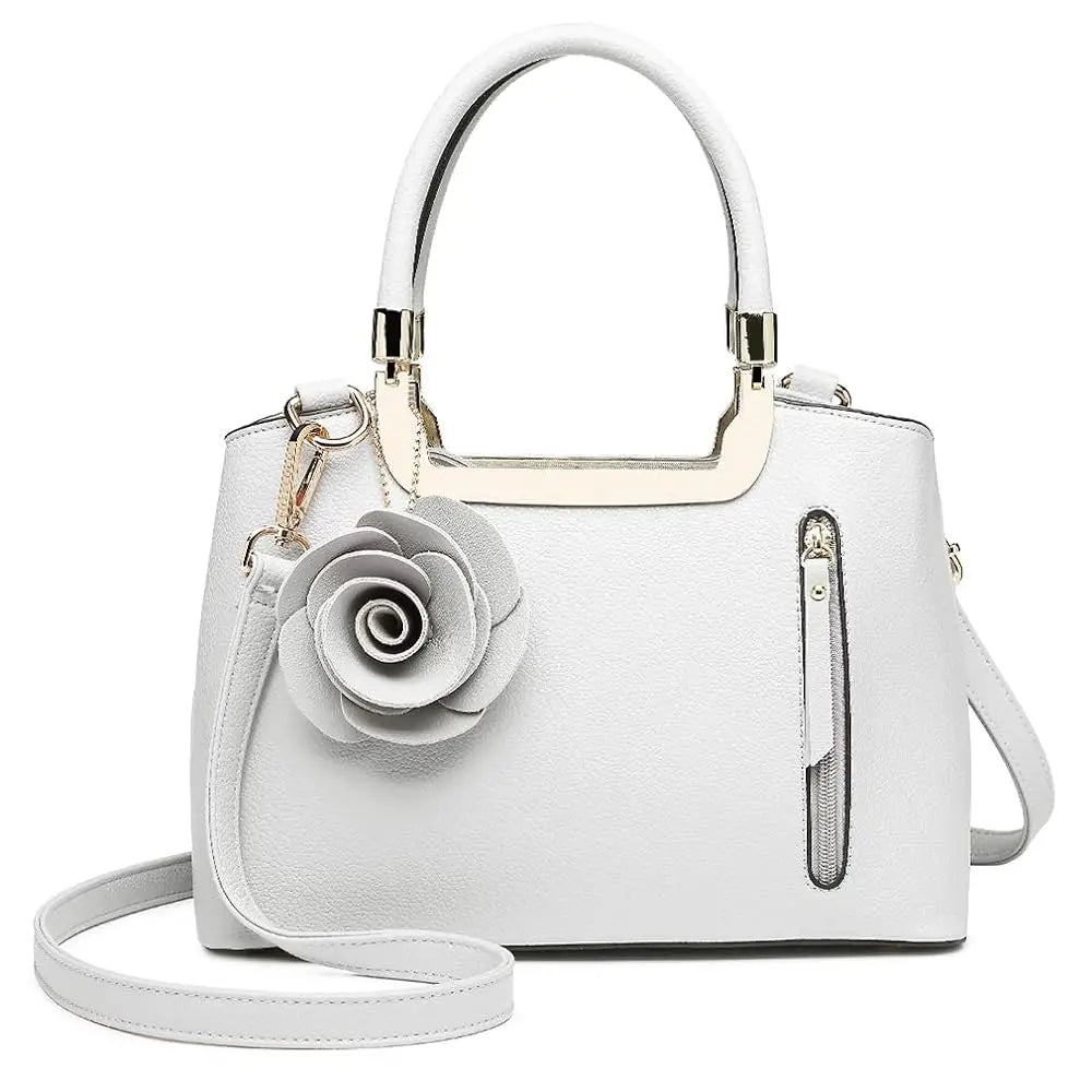 Miss Lulu Handbags for Women Ladies Shoulder Bags Fashion PU Leather Crossbody Top Handle Bag