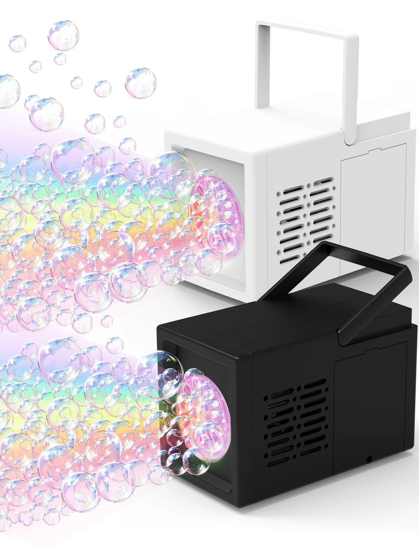 10 hole fully automatic bubble blowing handheld electric bubble machine - YourGiftIdeasUK