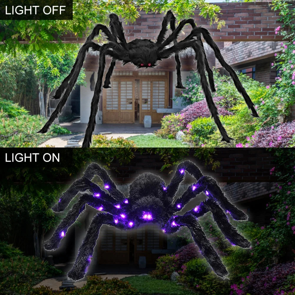 Light-up Spider Halloween Decoration - YourGiftIdeasUK