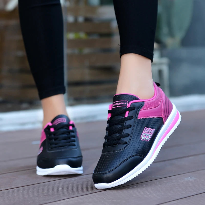 Women's Comfortable Golf Shoes, White Gray Girls' Outdoor Running Shoes, Women's Classic Casual Walking Shoes