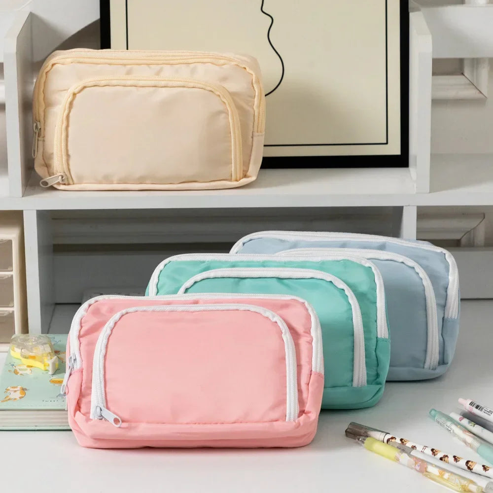 Children Pencil Case Pouch Large Capacity Pen Storage Bag Decompression Creative Stationery School Supplies for Girl Gift