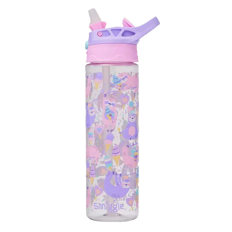 Smiggle Aussie Straw Bottle - Large Capacity