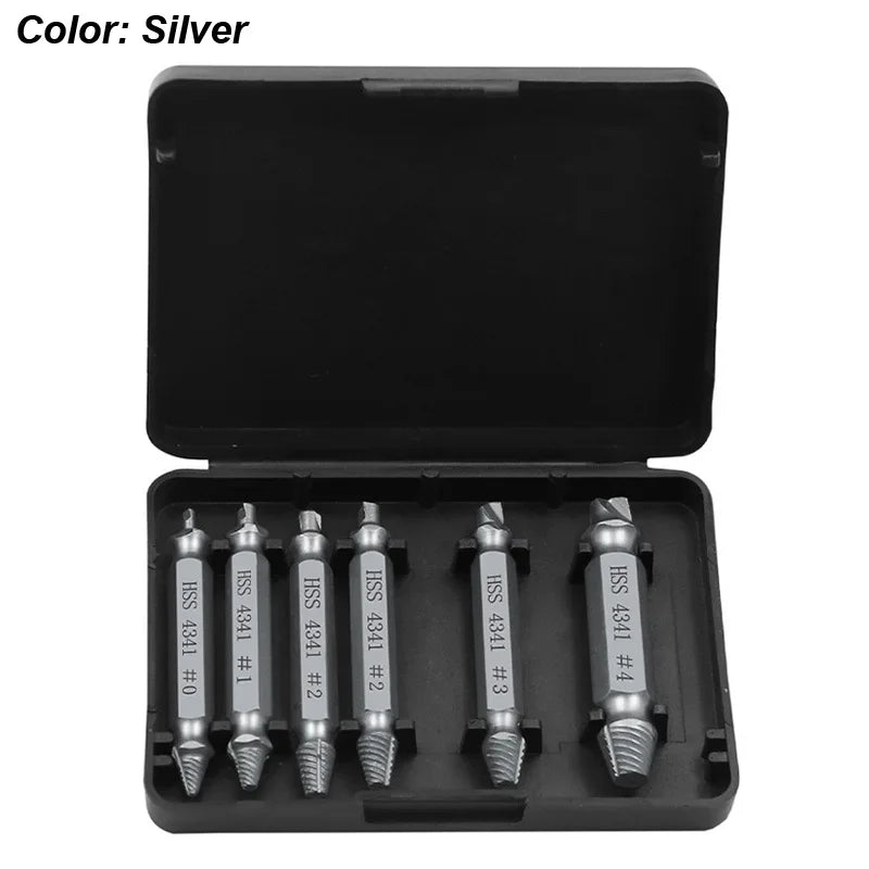 QuickFix HSS Screw Extractor & Drill Bit Kit
