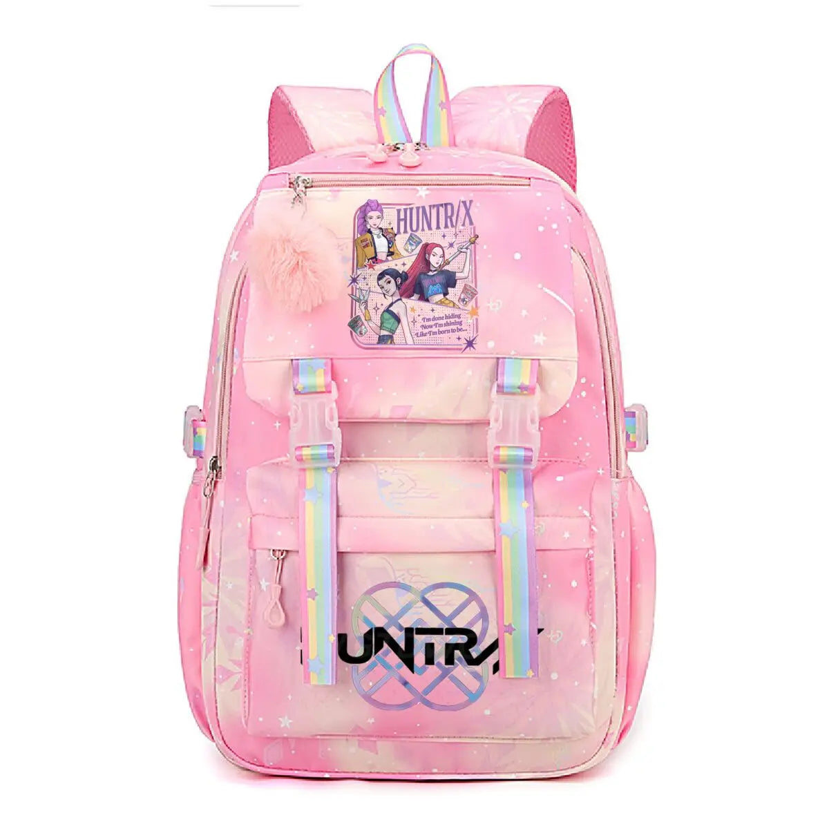 Kpop Demon Hunters Huntrix Graphic Schoolbags Cute Cartoon Children Teeneger School Backpack Kpop Demon Hunters Bags Gifts