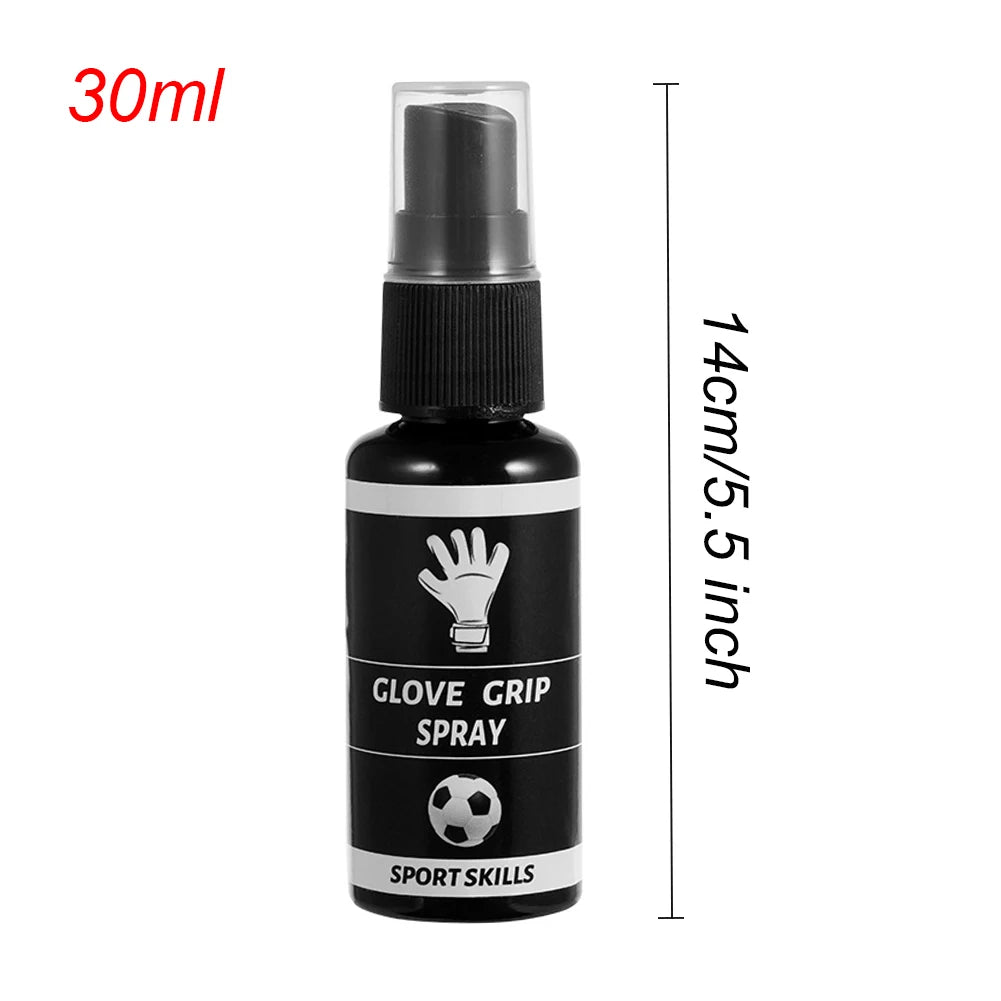 Goalkeeper Glove Grip Spray Goalkeeper Gloves Glue Anti Slip Latex Gloves Spray Enhance Sticky for Wet Conditions