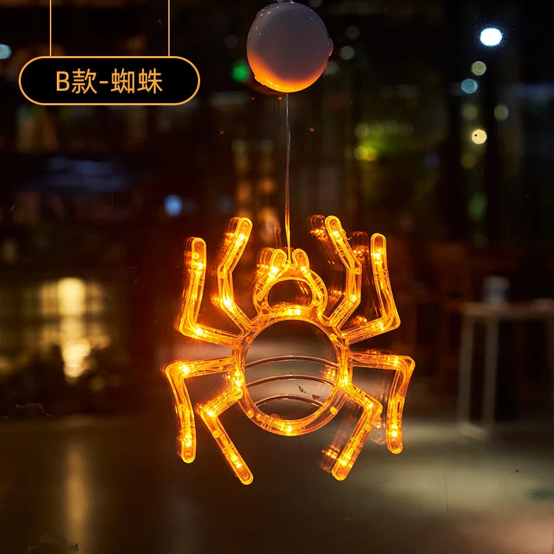 Halloween Decoration Window Lights LED Sucker Lamp - YourGiftIdeasUK