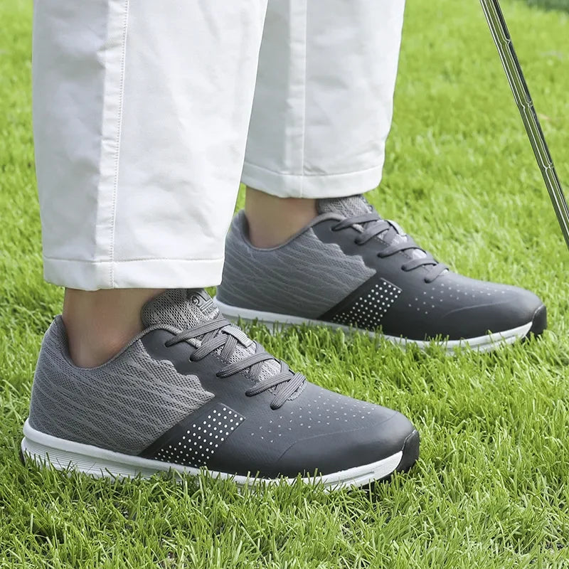 Waterproof Golf Training Shoes for Men Large Size Cross-Border THESTRON Golf Ball Shoes Anti-Slip Rubber Surface