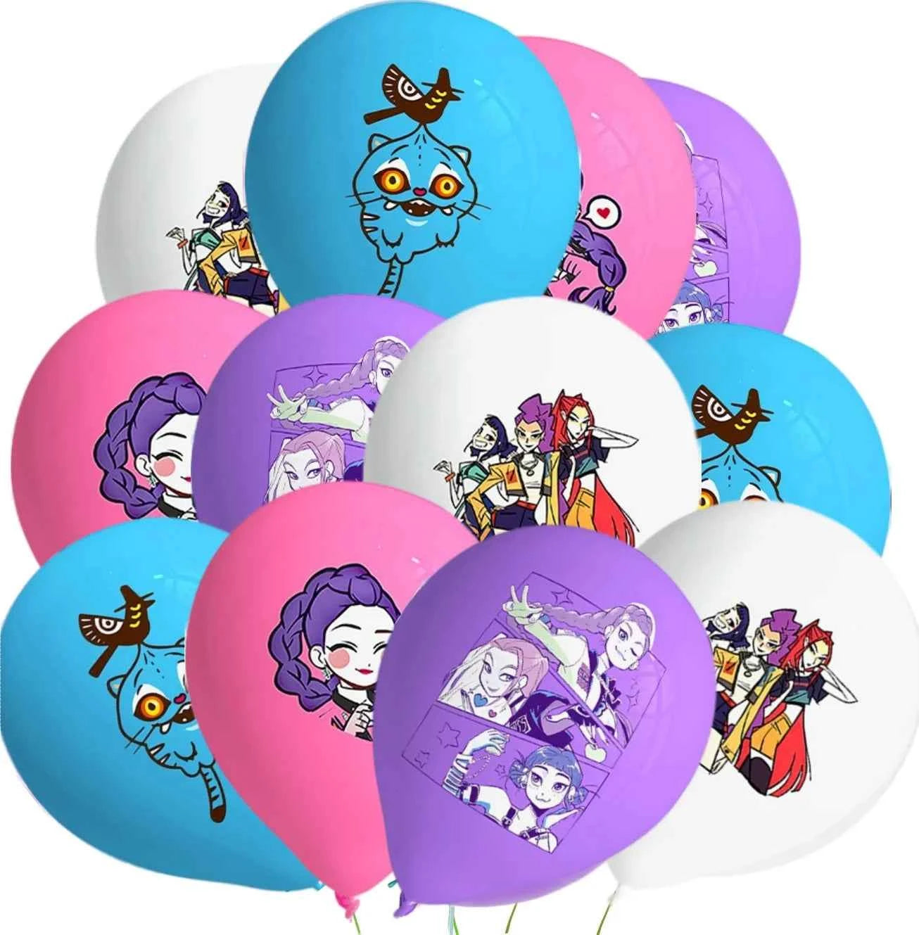 Birthday Decorations k pop demon hunters Birthday Table cloth Birthday Cup Plate Baby Shower Party Favors Kids Kpop Demon Hunter