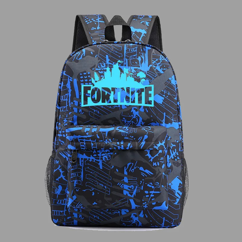 Fortnite Game logo Handsome backpack Leisure backpack Small gift - YourGiftIdeasUK